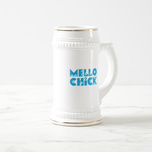 メロ・シック ビールジョッキ (正面右)