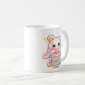 メロ・モチウサギ - 優しさを選択 コーヒーマグカップ (正面右)