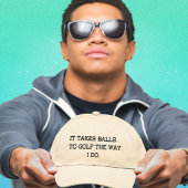 メンおもしろいズゴルフハカスタムット 刺繍入りキャップ