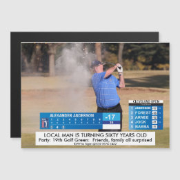 メンおもしろいズ⛳ゴルフニュース40日50日60誕生日