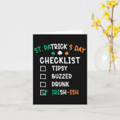 メンおもしろいズSt patricks day飲1 カード (黄色い花)