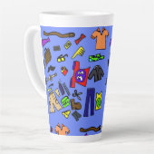 メンアクセサリーアルミニウム水ボトル カフェラテマグ (左アングル)