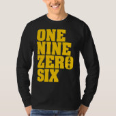 メンアルファアイスコールドブラザス1906男子学生の社交クラブワンニン Tシャツ (正面)