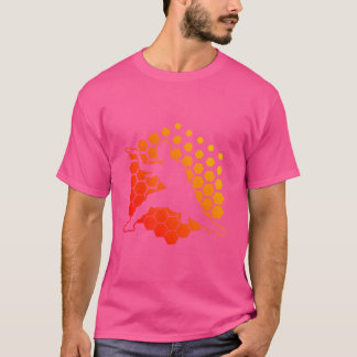 メンウィメンズ武術アーツウーシュクンフクンフクンフー Tシャツ