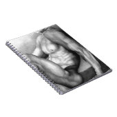 メンエレガントファインアートヌードオススケッチクール ノートブック (右側)