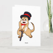 メンカットはペンテンショナとしての歩くスティック カード (裏面)