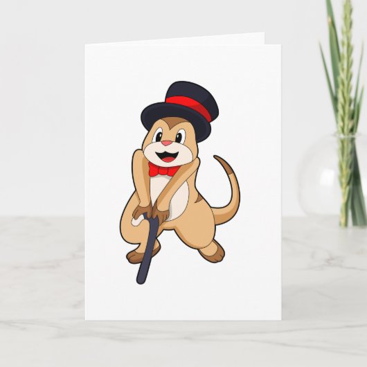 メンカットはペンテンショナとしての歩くスティック カード (正面)