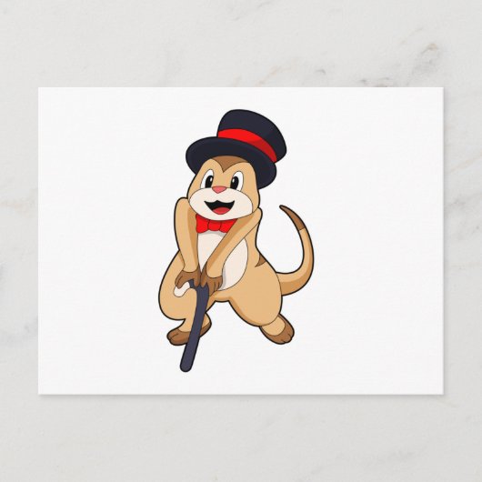 メンカットはペンテンショナとしての歩くスティック ポストカード (正面)