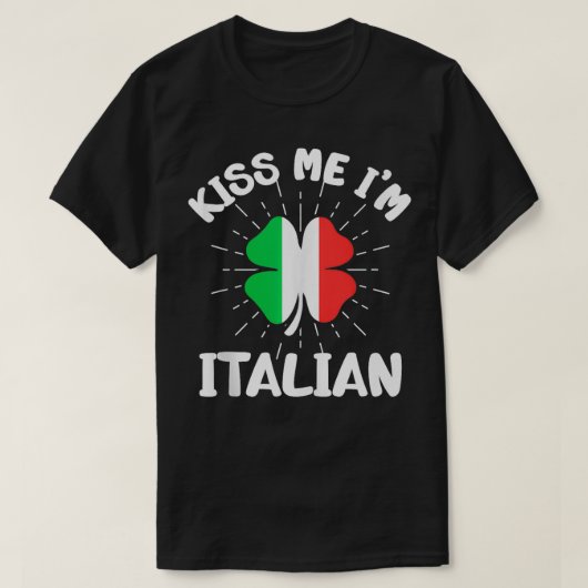 メンキスミーイタリアンイムSt patricks dayイタリアン1 Tシャツ (デザイン正面)