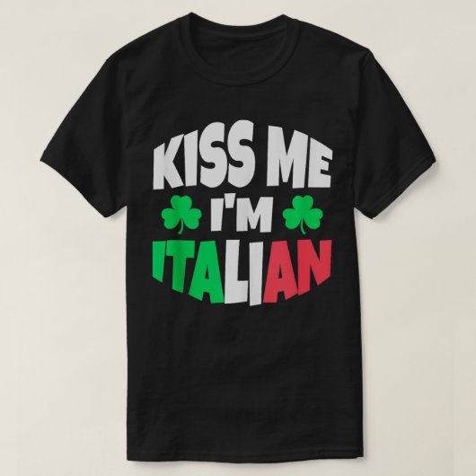 メンキスミーイタリアンイムSt patricks dayイタリアン5 Tシャツ (デザイン正面)