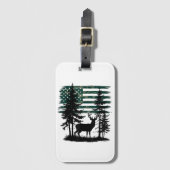 メンキッズボーイズ狩りシャツディアハンターズ幼児C ラゲッジタグ (正面縦)