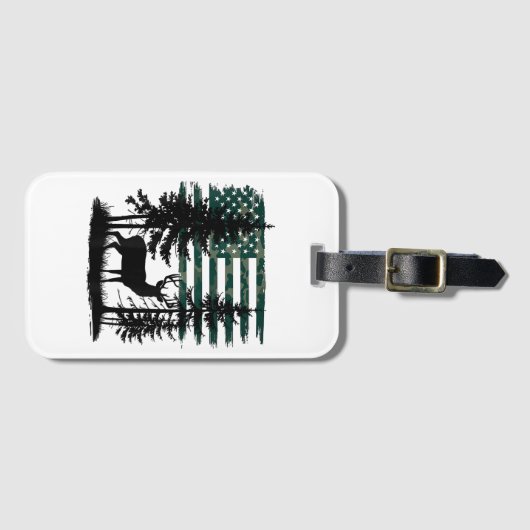 メンキッズボーイズ狩りシャツディアハンターズ幼児C ラゲッジタグ (正面横)