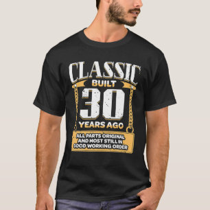 メンクラシックズ30歳30年前に建てられた Tシャツ