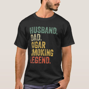 メンシガー夫パパレジェンドシガおもしろいーラバーダ Tシャツ