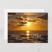 メンシュマルムスエインファーメエセイン… ポストカード (正面/裏面)