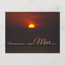 メンシュマルムスエインファーメエセイン… ポストカード