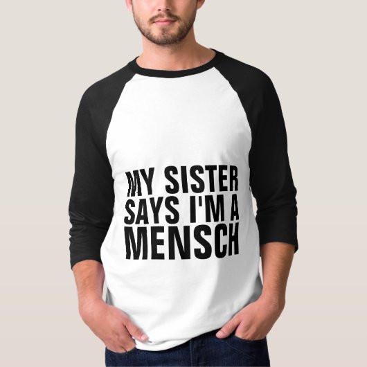 メンシュ兄弟のユダヤ人Tシャツ Tシャツ (正面)