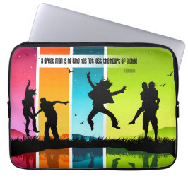 メンシ感動的ウス引用文「男素晴らし」 ラップトップスリーブ