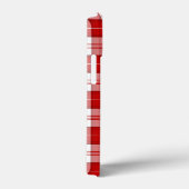 メンジーズタータンチェックレッドホワイトプレイド Case-Mate iPhoneケース (裏面 / 右)