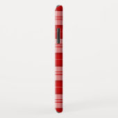 メンジーズタータンチェックレッドホワイトプレイド Case-Mate iPhoneケース (裏面/右)