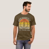 メンスおもしろいデイ取引市場トレーダー Tシャツ (正面フル)