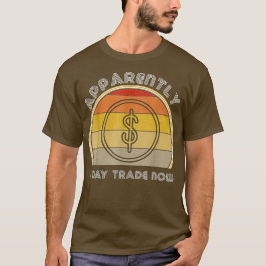 メンスおもしろいデイ取引市場トレーダー Tシャツ (正面)
