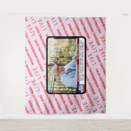 メンスおもしろい50誕生日テレビニュース40th 60th タペストリー