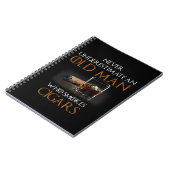 メンスはチークを吸う老人を過小評価しない ノートブック (左側)