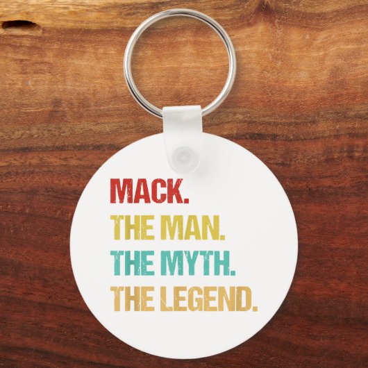 メンスは伝説の男をマック キーホルダー (正面)