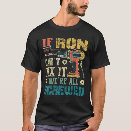 メンスもしロンが直せばみんなFにおもしろいだ Tシャツ (正面)