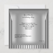 メンスエレガント60thバースデーパーティーロックマン2 招待状 (裏面)