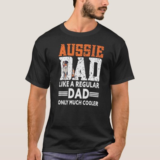 メンスオーストラリアパパオージーオーナーオーストラリア羊飼い Tシャツ (正面)