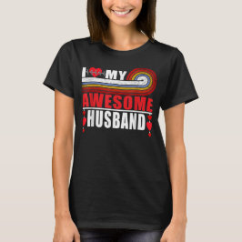 メンスカッコいいヴィンテージスタイルアイラブマイダ素晴らしン Tシャツ
