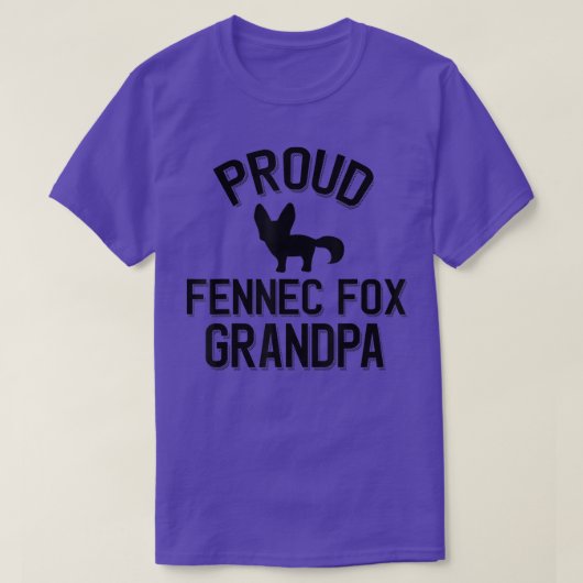 メンスカッコいい・フェネックFo Grandpa Fennec Fo Grandp Tシャツ (デザイン正面)