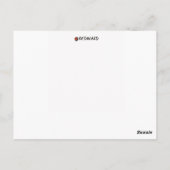 メンスカハ5 ポストカード (裏面)