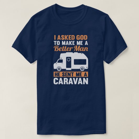 メンスカラバンキャンピング Tシャツ (デザイン正面)