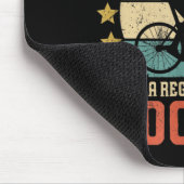 メンスサイクリングパパバイクライダー&サイクリスト父の日 マウスパッド (コーナー)