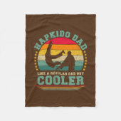 メンスハプキド武術アートラバーヴィンテージハプキド フリースブランケット (正面)