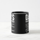 メンスパパお気に入りのことわざおもしろいファーザーデー マグカップ (中央)