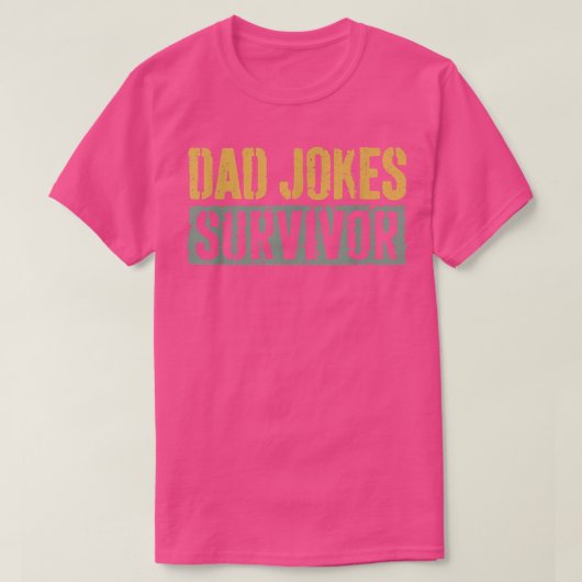 メンスパパジョーク生存者の日 Tシャツ (デザイン正面)