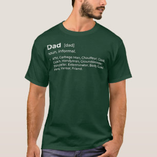 メンスパパ名詞辞典ATMファーザーズデおもしろいー Tシャツ