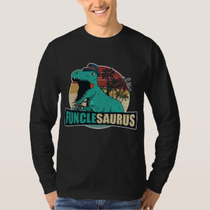 メンスフンクレザウルスヴィンテージおもしろいファンクルアンクル Tシャツ