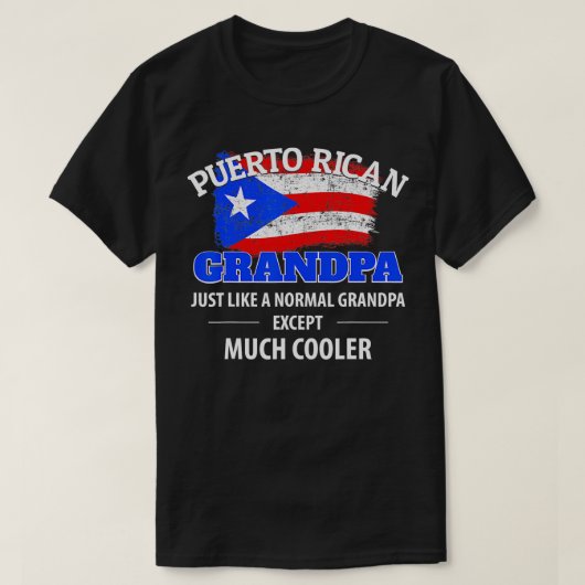 メンスプエルトリカグランパモイクールルプエルリコ Tシャツ (デザイン正面)