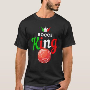 メンスボッチェボール – おもしろいヤードゲーム – ボッチェキング Tシャツ