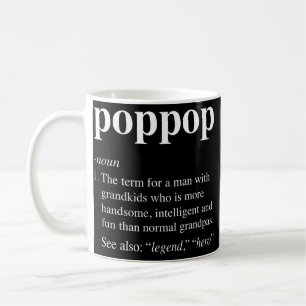 メンスポップ定義名おもしろい詞じいちゃん定義 コーヒーマグカップ