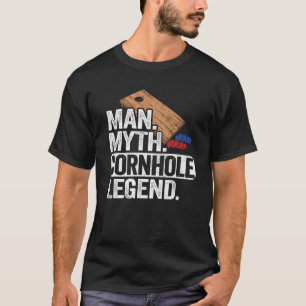 メンスマンマイスコーンホールレジェンドダディコーンホールパパ Tシャツ