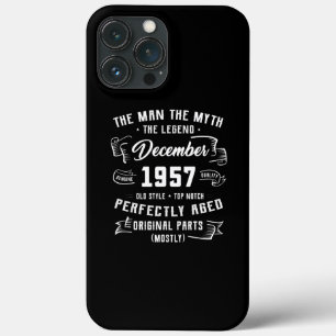 メンスマン神話伝説1957年12月65日誕生日 iPhone 13 PRO MAXケース
