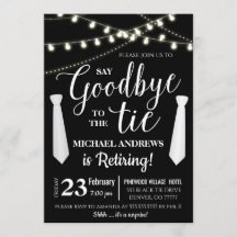 メンスリタイアメント招待状