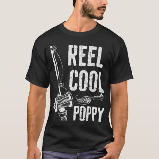 メンスリーカッコいいルポピーTシャツ魚釣りの父の日 Tシャツ