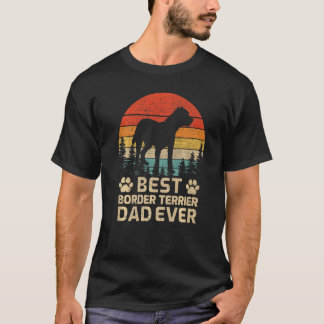 メンスレトロ最高のヴィンテージテリアパパエバーFa Tシャツ